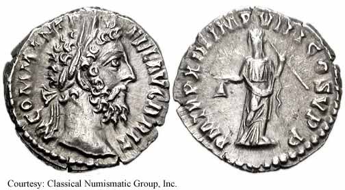 монета Древнего Рима