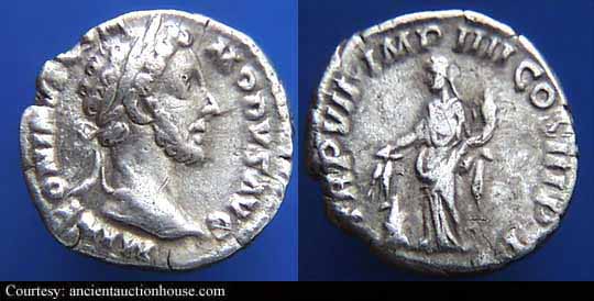 монета Древнего Рима