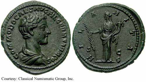 монета Древнего Рима