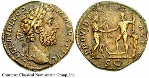 монета Древнего Рима