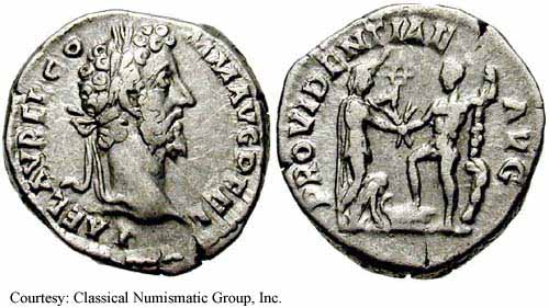 монета Древнего Рима