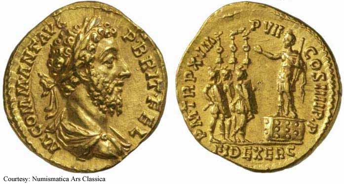 монета Древнего Рима