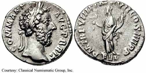 монета Древнего Рима