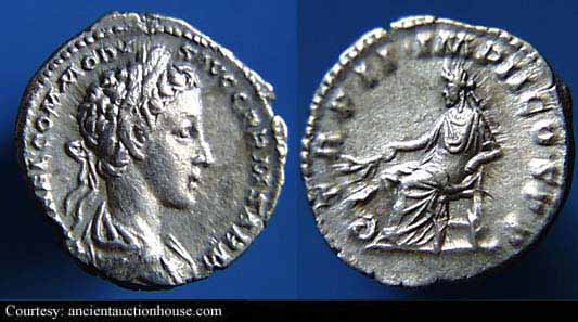 монета Древнего Рима