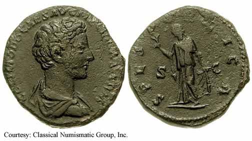 монета Древнего Рима