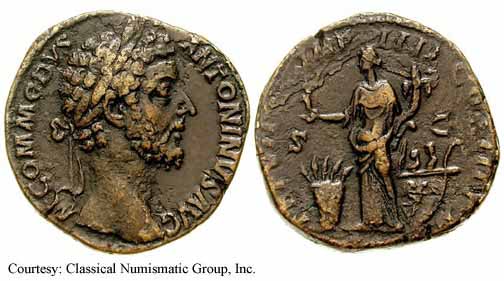 монета Древнего Рима