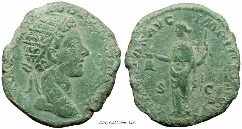 монета Древнего Рима