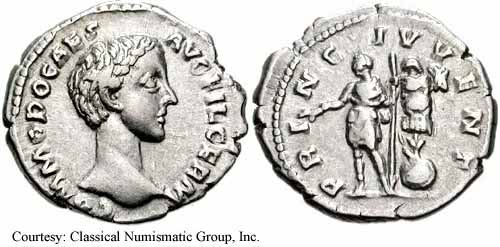 монета Древнего Рима