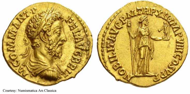 монета Древнего Рима