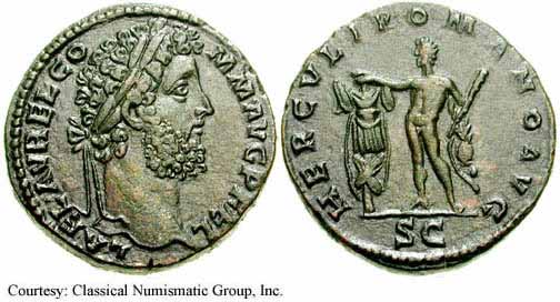 монета Древнего Рима