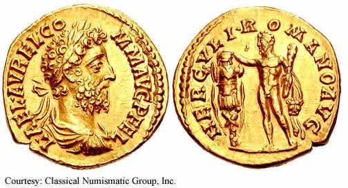 монета Древнего Рима