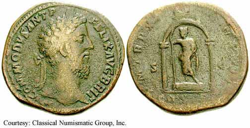 монета Древнего Рима