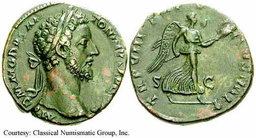 монета Древнего Рима