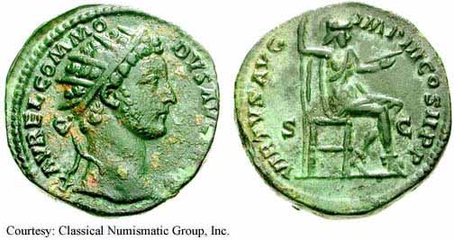 монета Древнего Рима