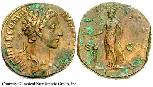 монета Древнего Рима