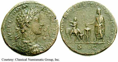 монета Древнего Рима