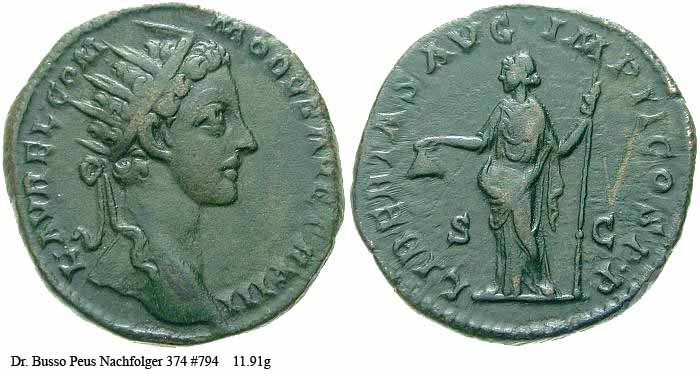 монета Древнего Рима