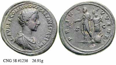 монета Древнего Рима