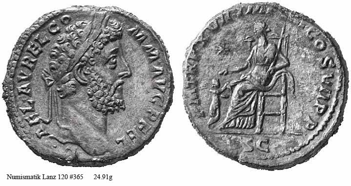 монета Древнего Рима