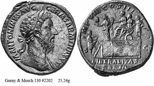 монета Древнего Рима