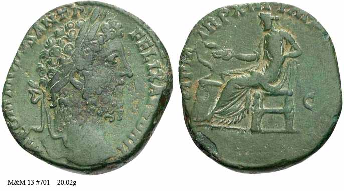 монета Древнего Рима