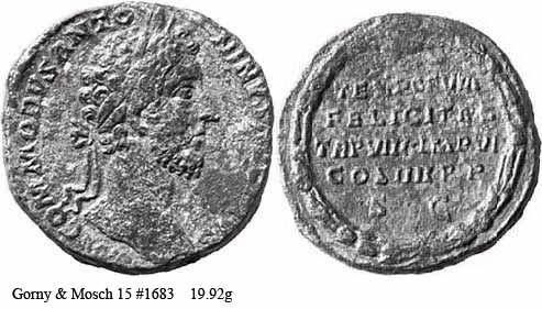 монета Древнего Рима