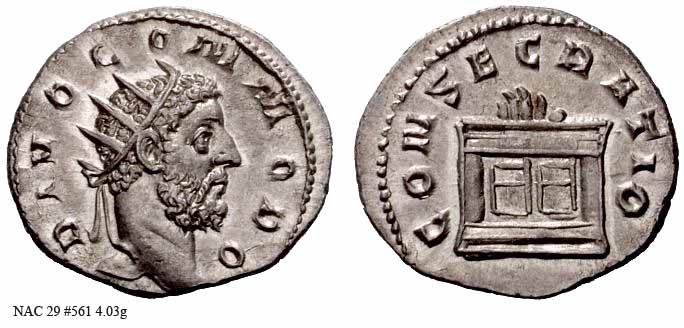 монета Древнего Рима