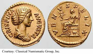 монета Древнего Рима