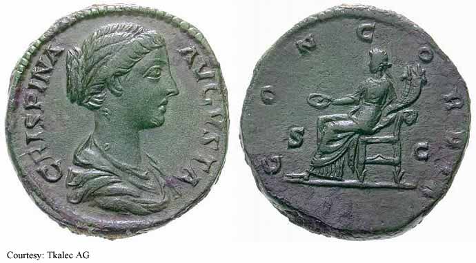 монета Древнего Рима