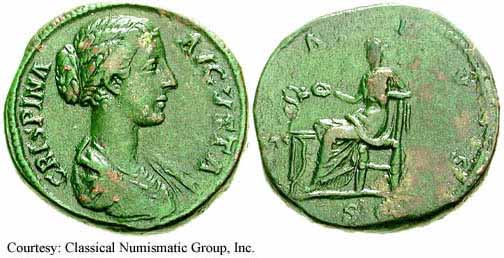 монета Древнего Рима