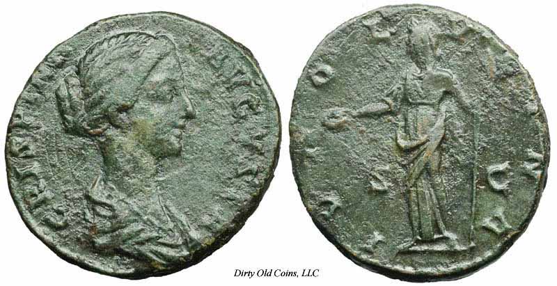 монета Древнего Рима