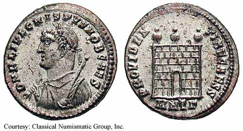 монета Древнего Рима