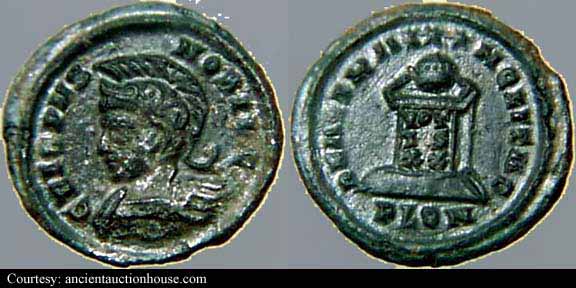 монета Древнего Рима