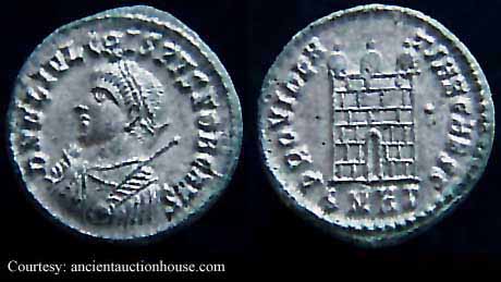 монета Древнего Рима