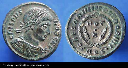 монета Древнего Рима