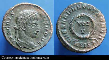 монета Древнего Рима