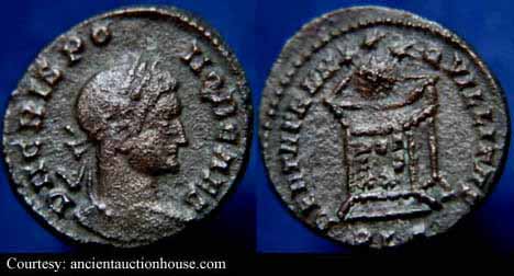 монета Древнего Рима