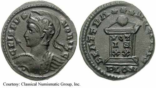 монета Древнего Рима