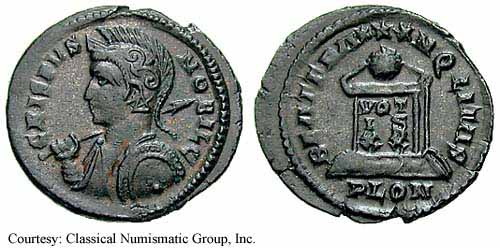 монета Древнего Рима