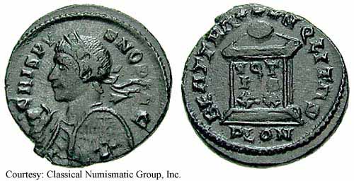 монета Древнего Рима