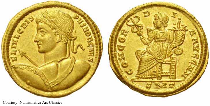 монета Древнего Рима