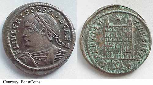 монета Древнего Рима