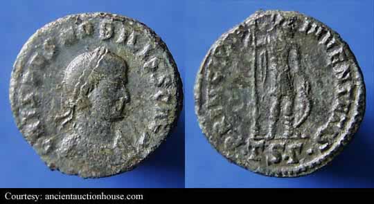 монета Древнего Рима