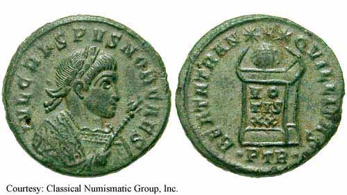 монета Древнего Рима