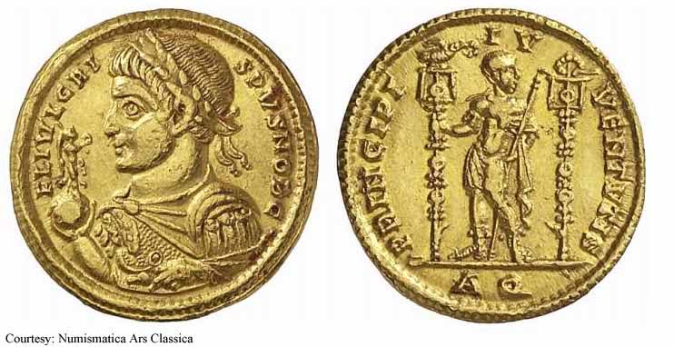 монета Древнего Рима