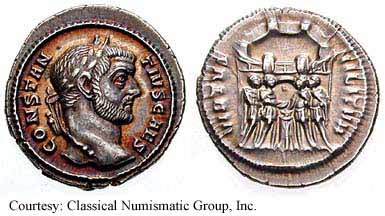 монета Древнего Рима