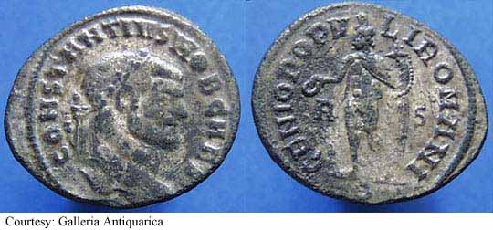 монета Древнего Рима