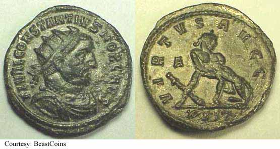 монета Древнего Рима