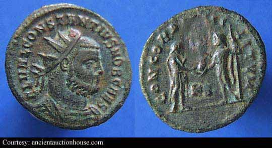 монета Древнего Рима