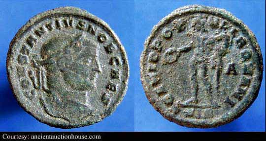 монета Древнего Рима